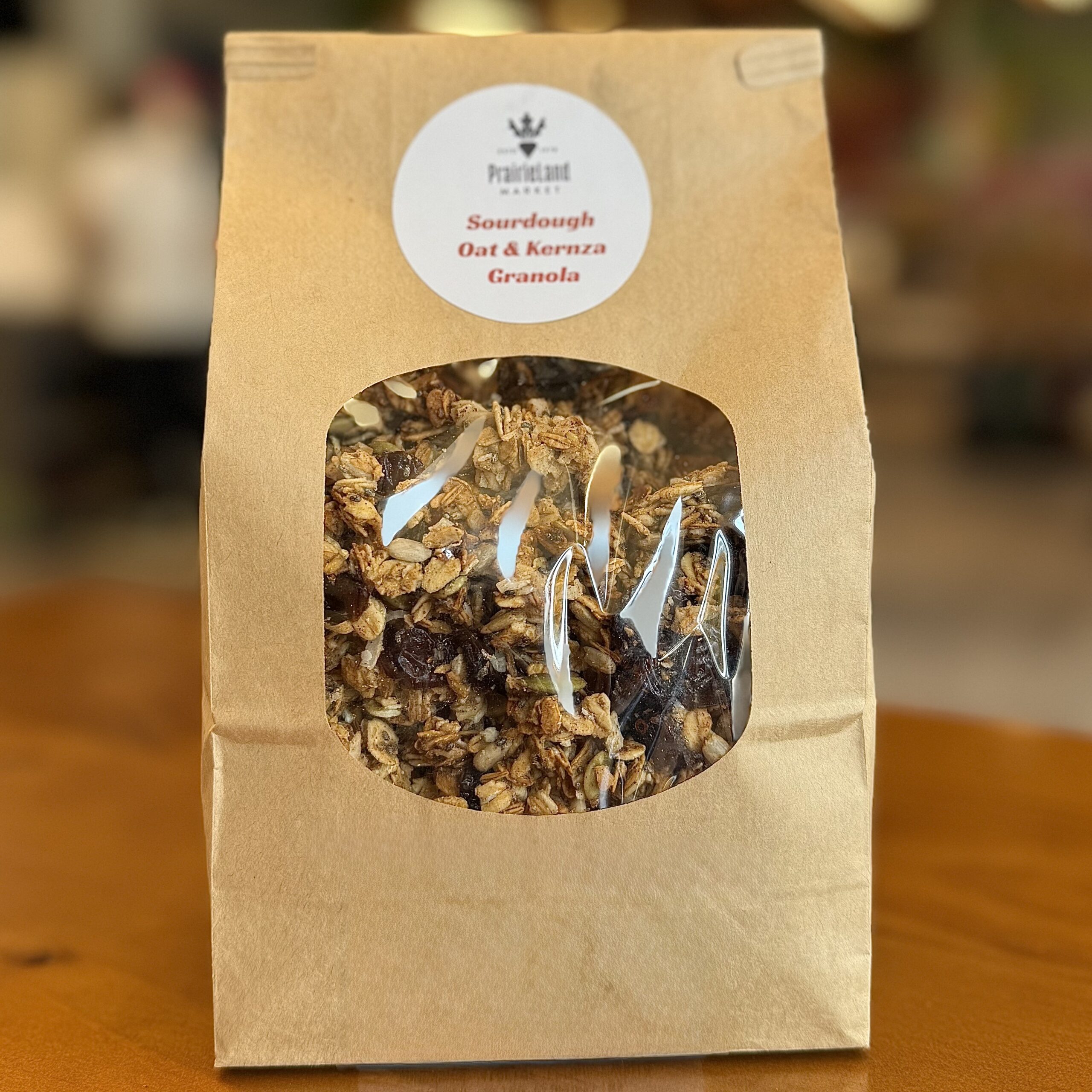 bag of kernza oat granola