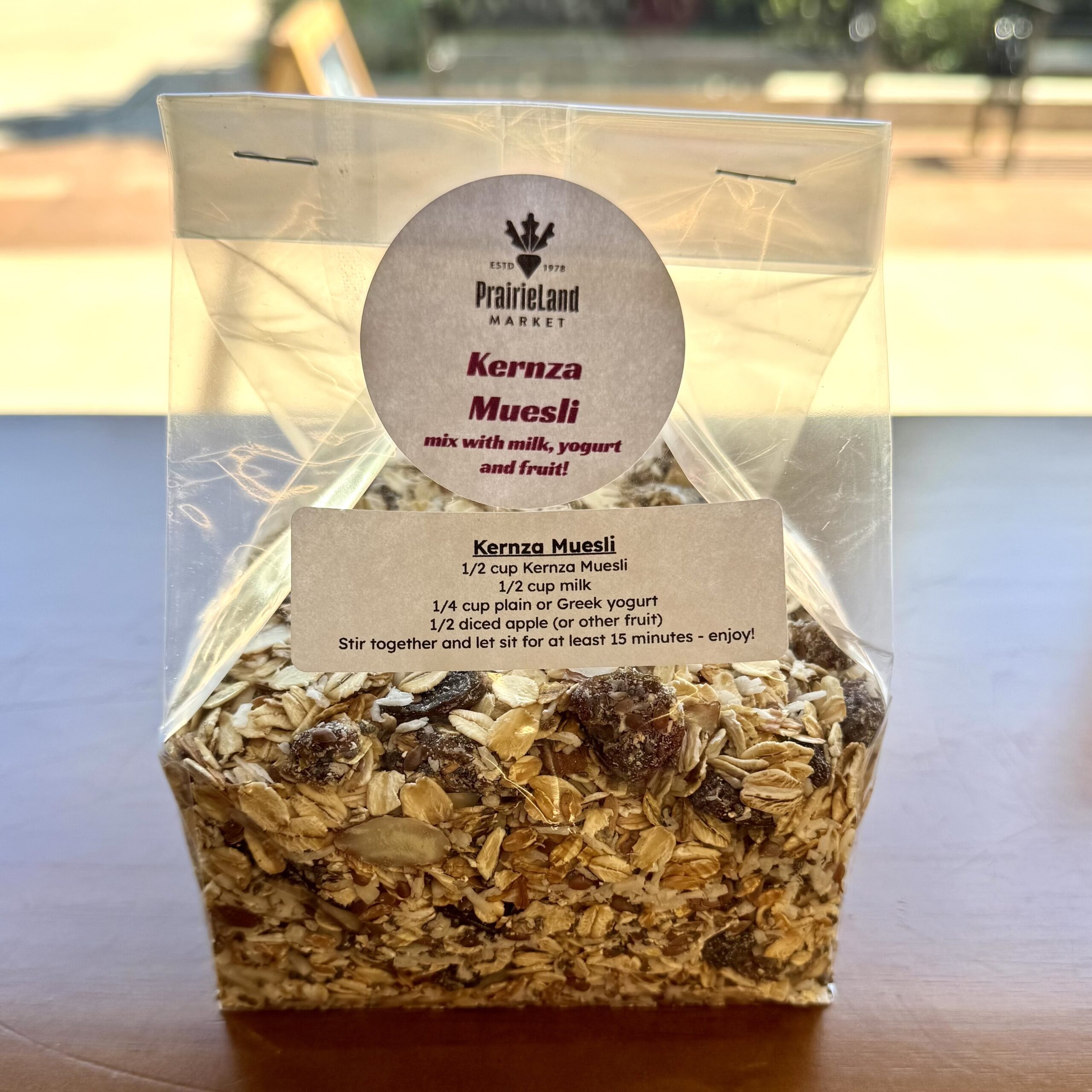 kernza muesli