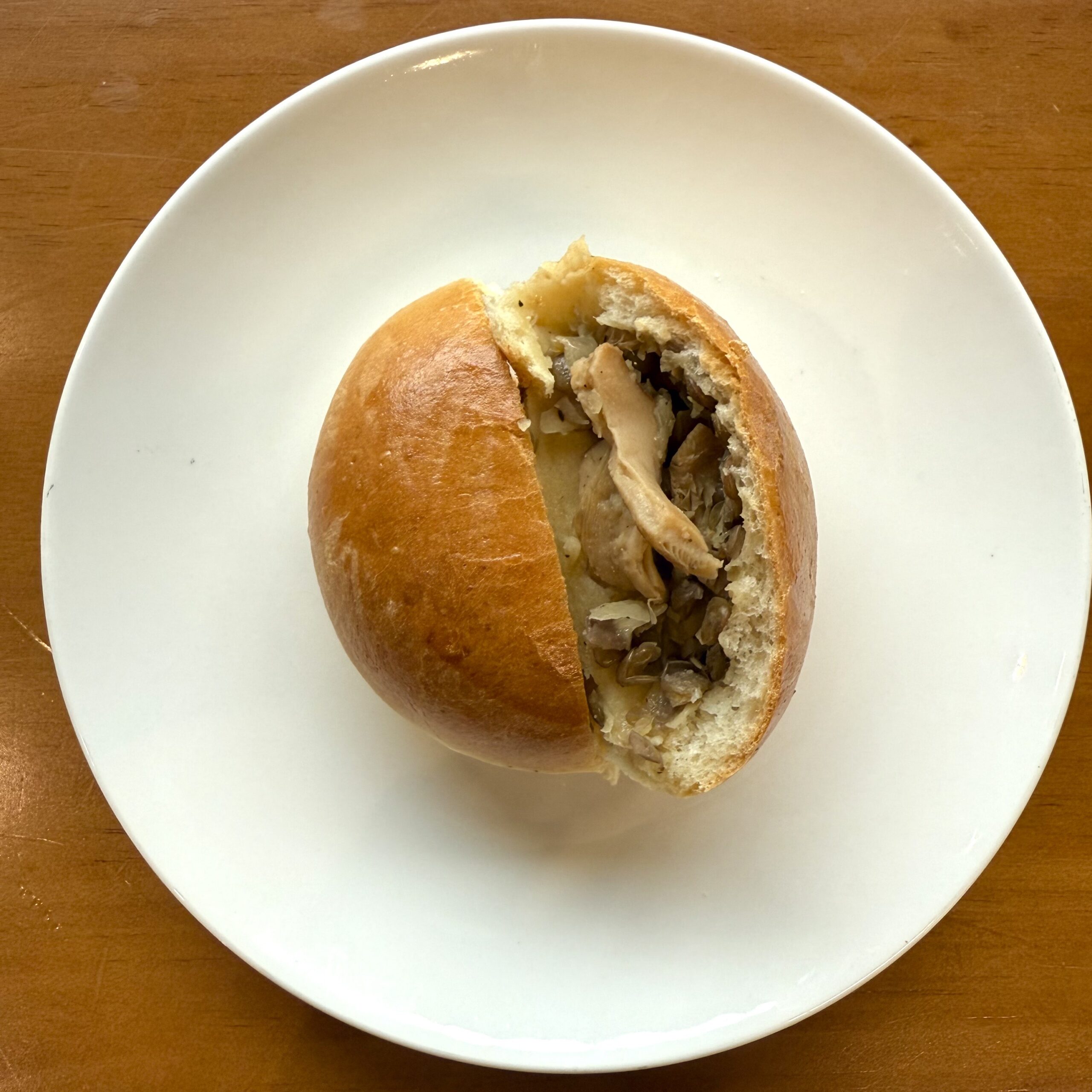 mushroom lentil bierock