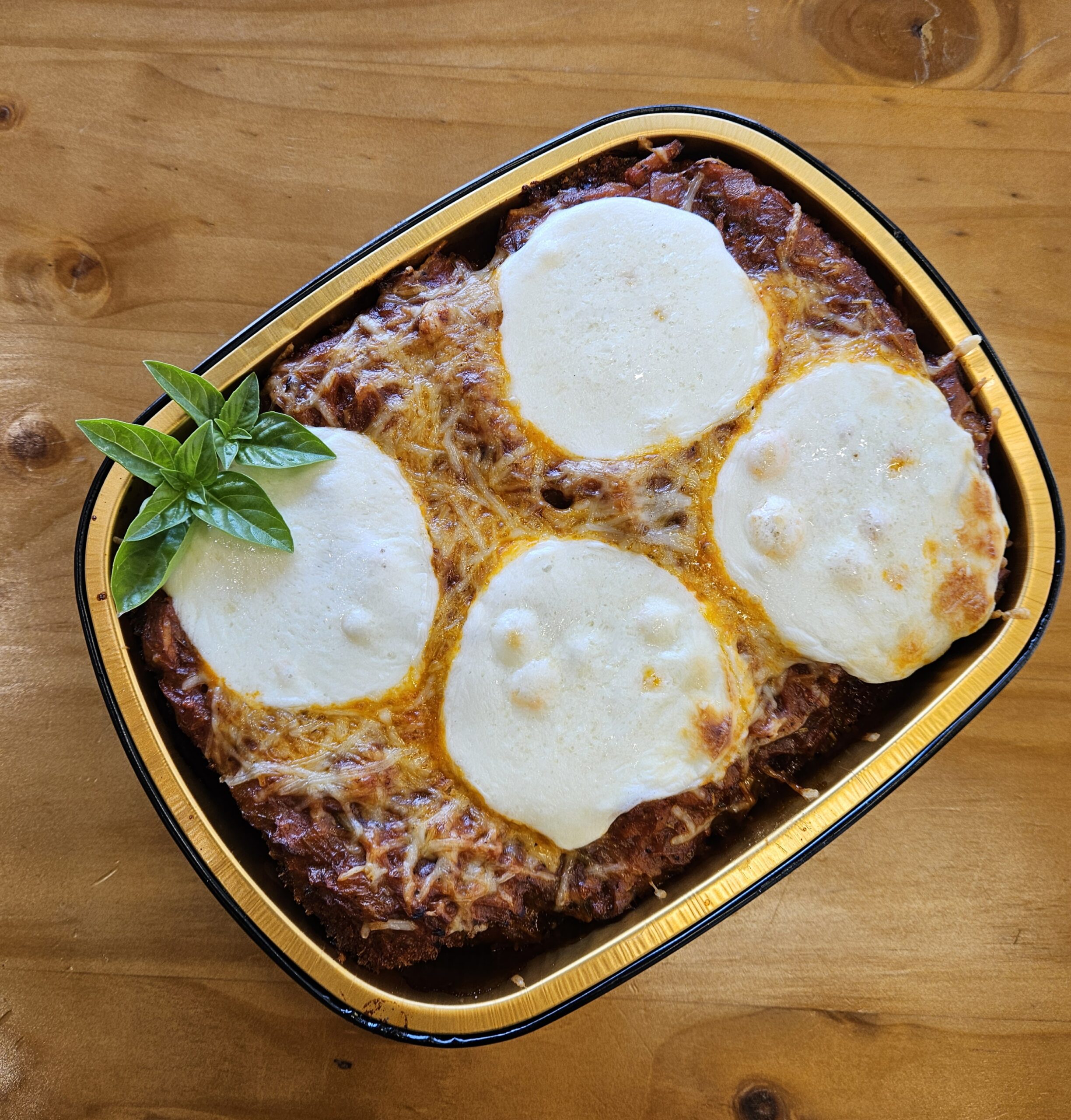 Eggplant Parmesan Bake